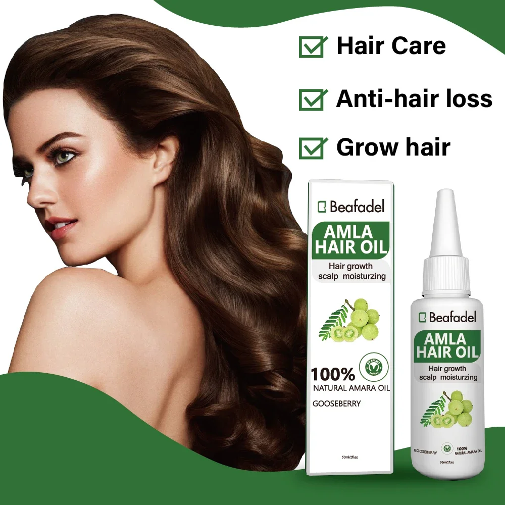 Ayurvedic Original India Adivasi Amla Hair Oil  Anti Hair Loss Scalp Treatment Damaged Hair Repair Growing 50ml view 4