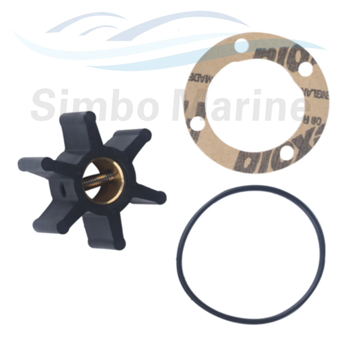 Flexible Sea Water Pump Impeller For Ruggerini Engine Cooling Systems CRD 100 CRD 100/951CRD 951 MM 150 MM 191 OM 105 PM 105/2