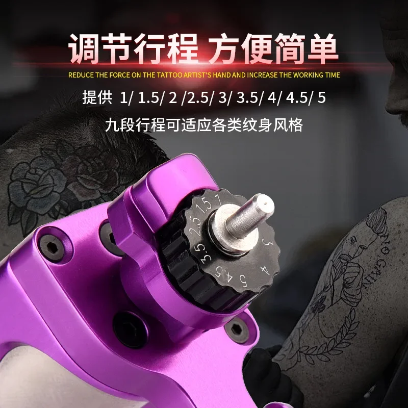 Tattoo Material S6 Tattoo Machine, Direct Drive Slider Shrapnel Cutting Machine, Linha