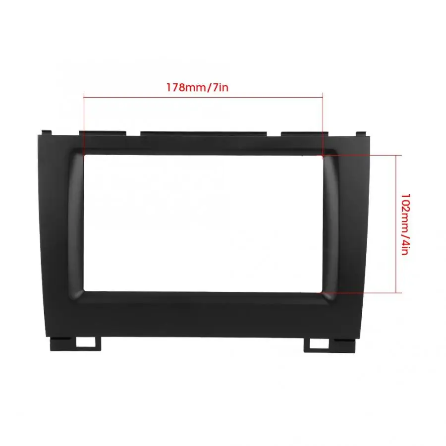 HY Car Radio Stereo Frame DVD Navigation Modified Face Mount Fascia Fits for Great Wall Hover Haval H3 H5 Bezel Car Accessories