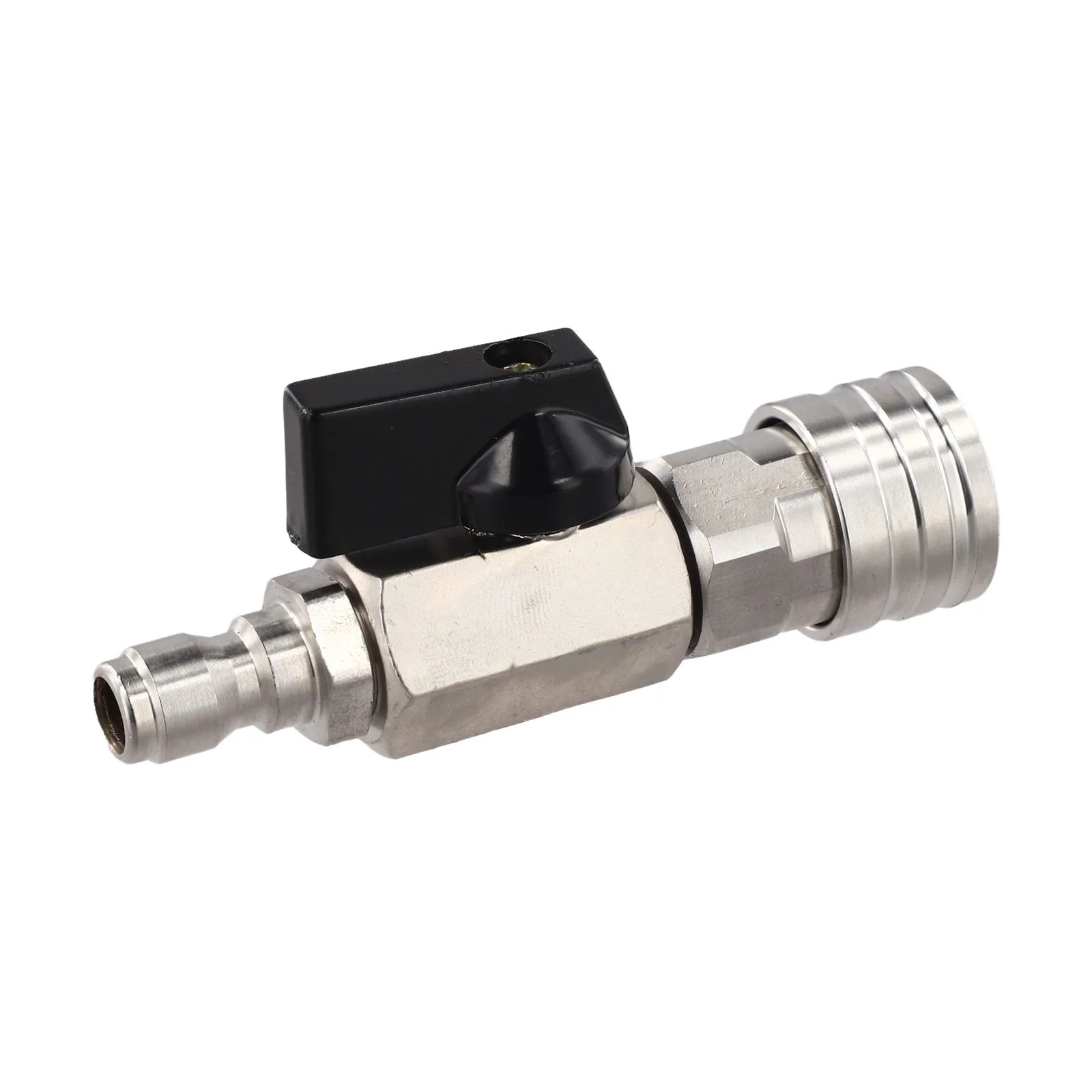For Pressure Washer Ball Valve Kit Stainless Steel 4000 PSI Rated Includes Raw Tape for Effective Leak Management