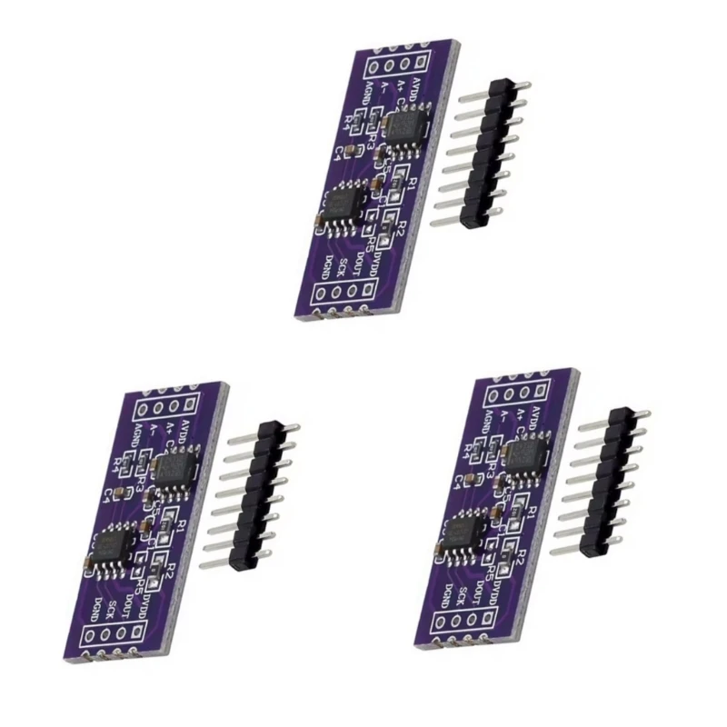 462D CS1237 24-bit Board Onboards TL431 External Reference Chip Fast Speed Data Acquisition With 2 Channel Input 1.1MHz