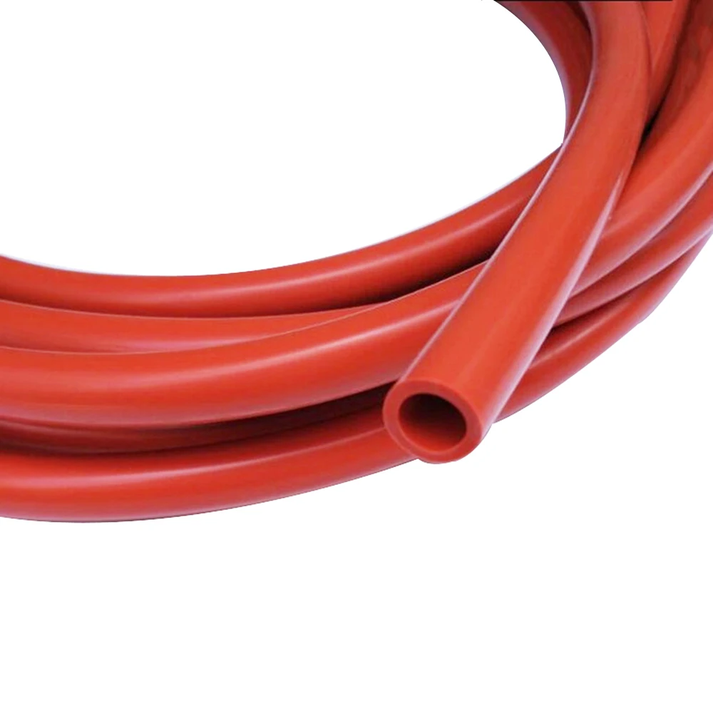 5 Meter ID 7MM 8MM 9MM10MM Red Silicone Vacuum Tube Hose Fuel/Air Vacuum Hose/Line/Pipe/Tube silica Car Interior Tube