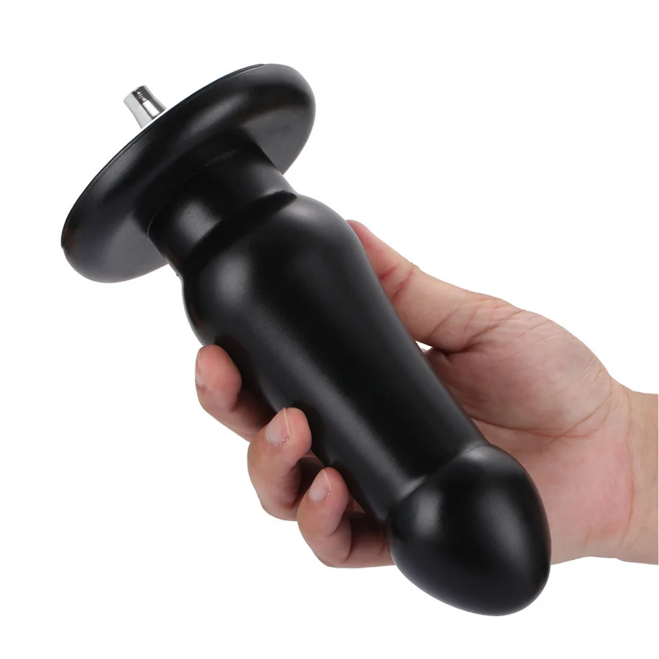 ROUGH BEAST Vac-u-Lock Big Anal Butt Plug for Sex Machine Female Huge Dildo for Love Machine Men Metal Accessorie Stimulator Toy