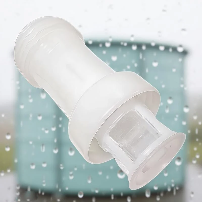 

1 Set IBC Barrel Extension Tube With Filter System 11cm Extension Tube With Built-In Filter Net For Rainwater Collection