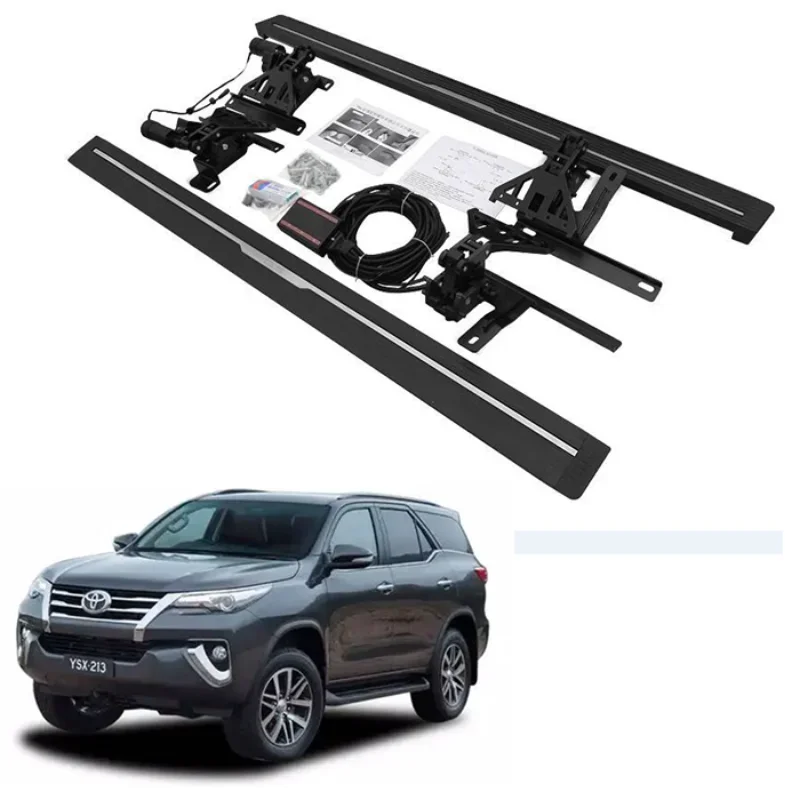 

Electric Auto Side Step Power Running Boards Retractable Automobile Board ForToyota Fortuner 2018