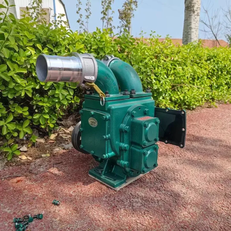Trailer pump is suitable for pond sewage, fish pond sludge, and sludge