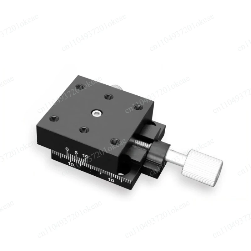 High precision slide table 30/40/60 module T-shaped screw guide rail cross slider X-axis stroke 16-76mm