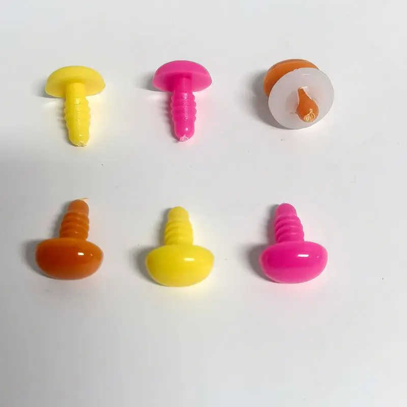 20 pz/lotto 12*9mm Animale di Sicurezza Nasi Ovali di Plastica Per Amigurumi Bambola FAI DA TE Accessori All'uncinetto