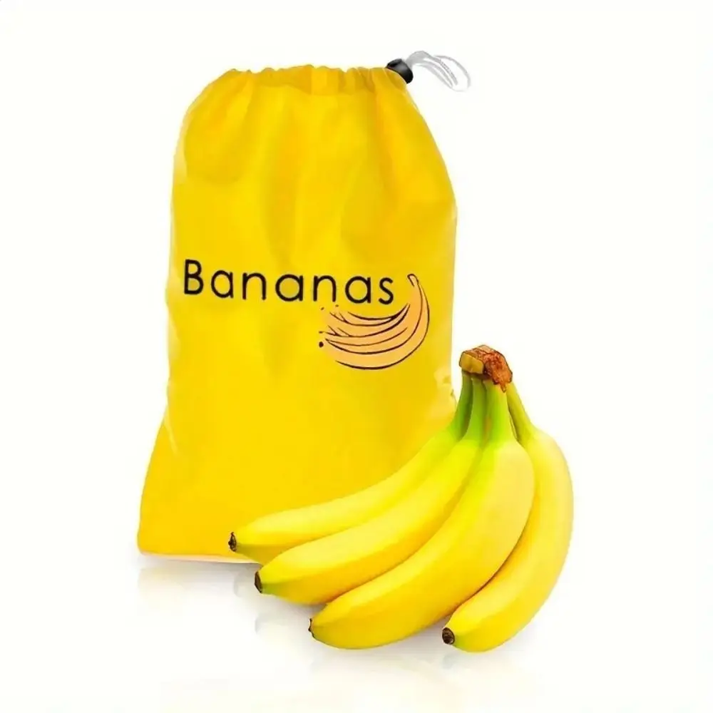 

Drawstring Design Banana Bundle Pocket Preservation Bag Anti-shock Prevents Odor Vegetable Storage Bags Thermal Insulation