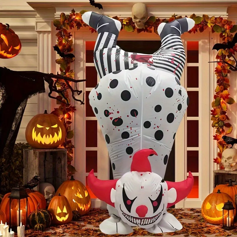 

Inflatable Clown Costume Set for Halloween Christmas Thanksgiving Stage Performances