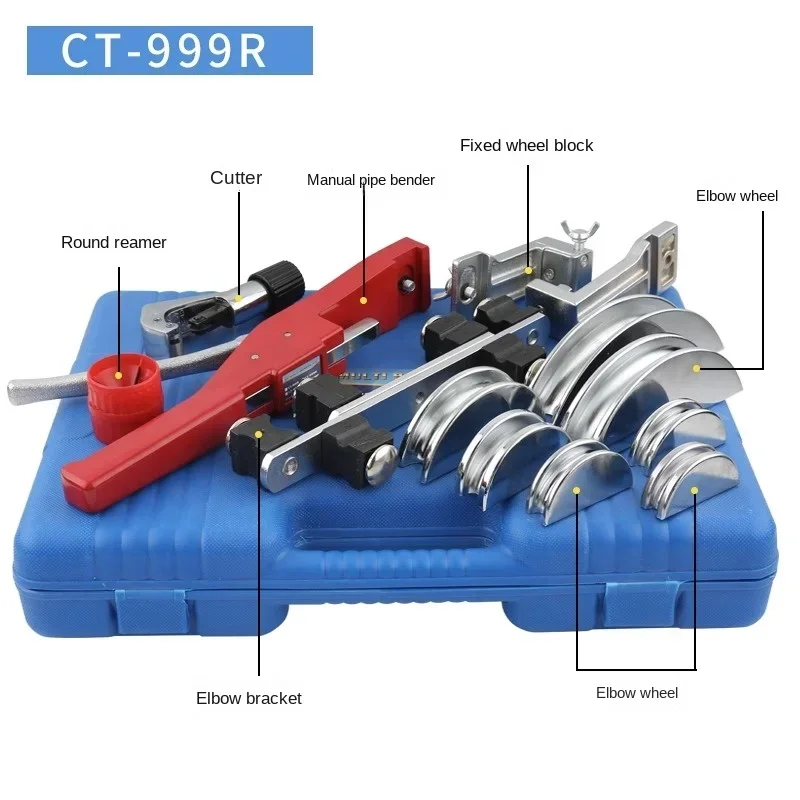 

Manual Pipe Bender Copper Pipe Aluminum Pipe Tool Pvc Stainless Steel Iron Square Wire Universal Bender