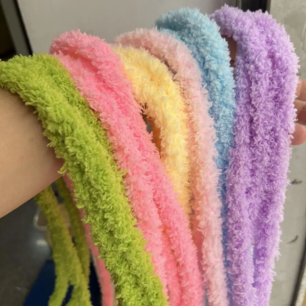 Imagination Development 2pcs 15mm Pipe Cleaners for Crafts Bendable Chenille Stems for Diy Art Projects Decorations Parent-child