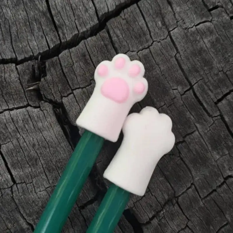 Y1UB 3Pieces Chewing-proof Silicone Pencil Top Silicone Pencil Tip Protectors Covers