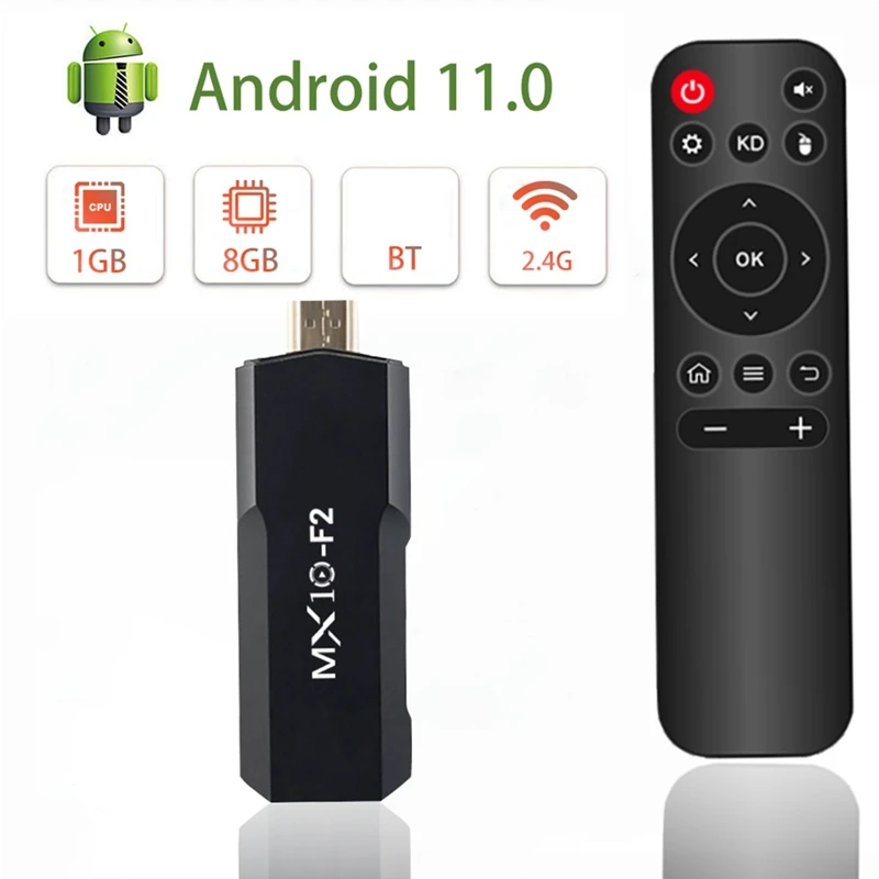 Smart TV Stick Android Video 4K Bluetooth RK3228A Quad-Core Media Player Game Box MX10 F2