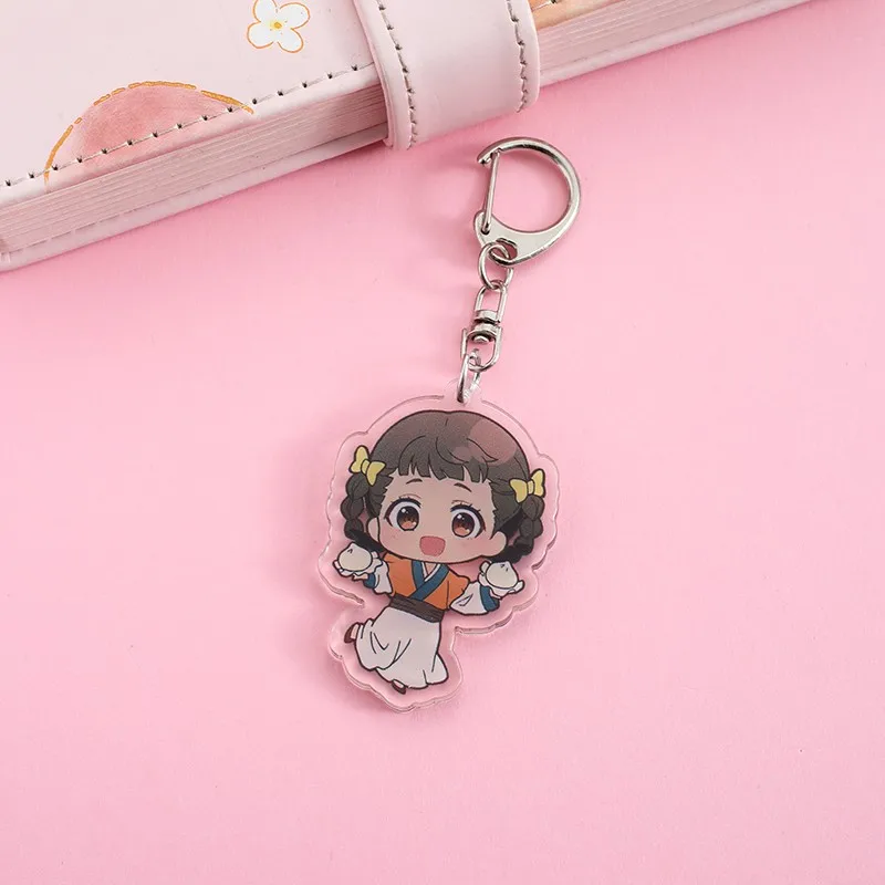 1/8Pcs Anime The Apothecary Diaries Acrylic Keychain Cute Backpack Pendant Funny Bag Charms Accessories Decoration Holiday Gifts - view 5