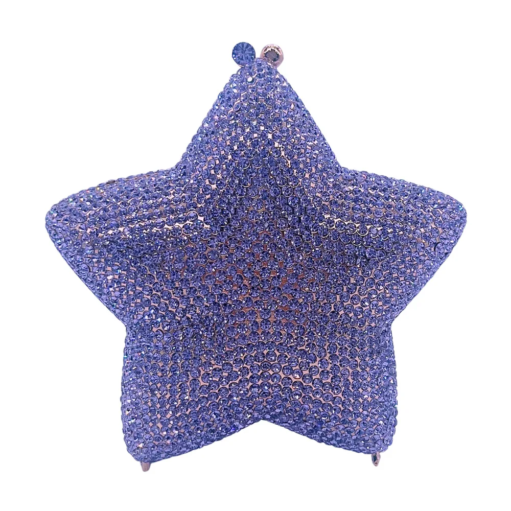 

Diamond Set Dinner Bag Banquet Diamond Clutch Women's Bag Star Rhinestone Clutch