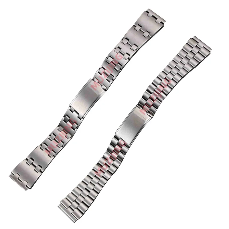 19mm Solid Stainless Steel Staight End Replacement President Watch Bracelet Band Strap For SKX 6138 6106 6119 4006 Sport 5 Watch