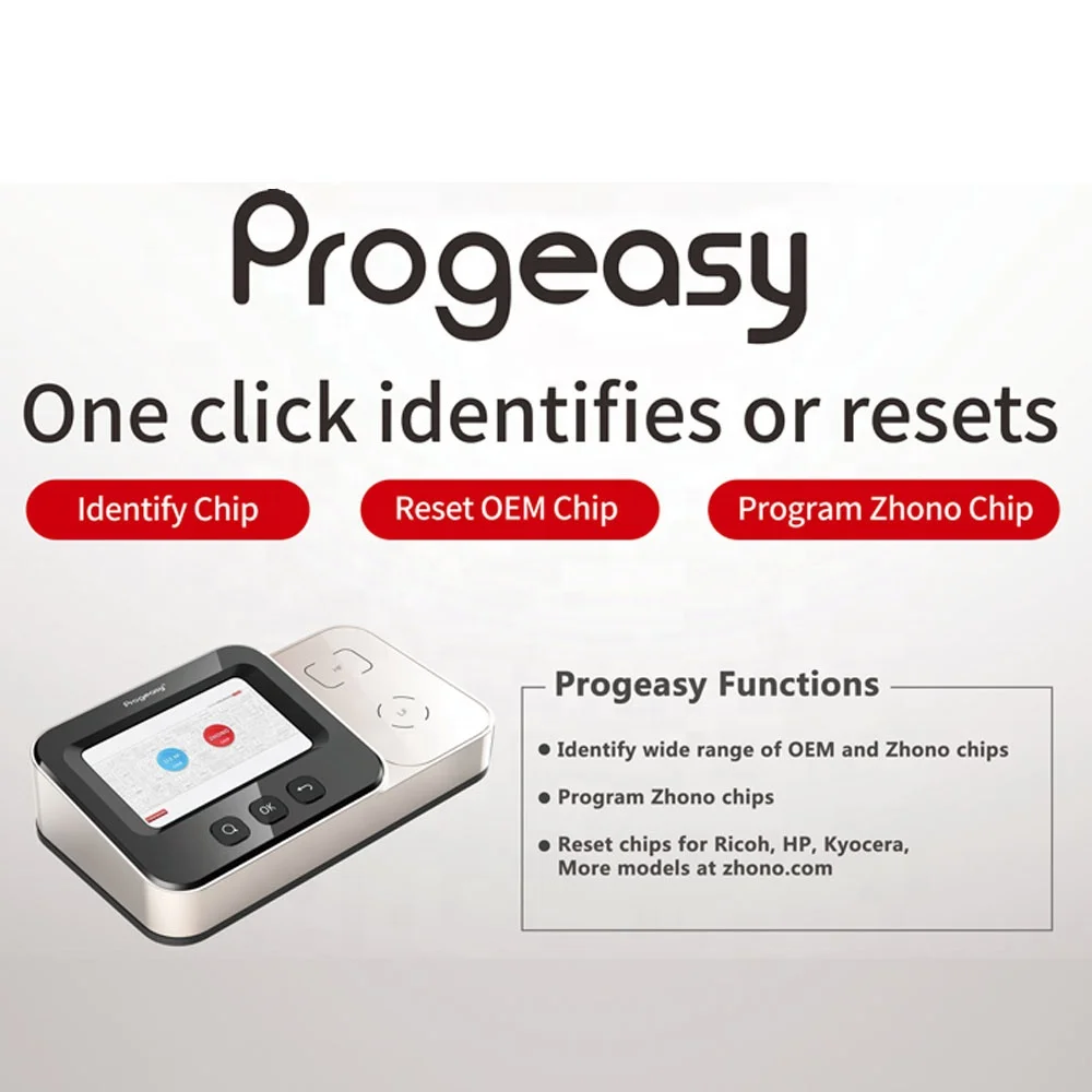 Chip resetter and programmer - Progeasy reset  OEM chip and program Zhono chip