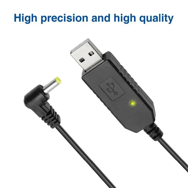 USB Charger Cable For BaoFeng Walkie Talkie UV-5R UV-82 3800mAh UV-S9 Plus BF-B3 Plus AR-152 Walkie Talkie Two Way Radio