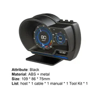 Professional A500 HUD Head-up Display Safe Driving GPS OBD Dual Mode Smart Gauge Security Alarm for Automobiles