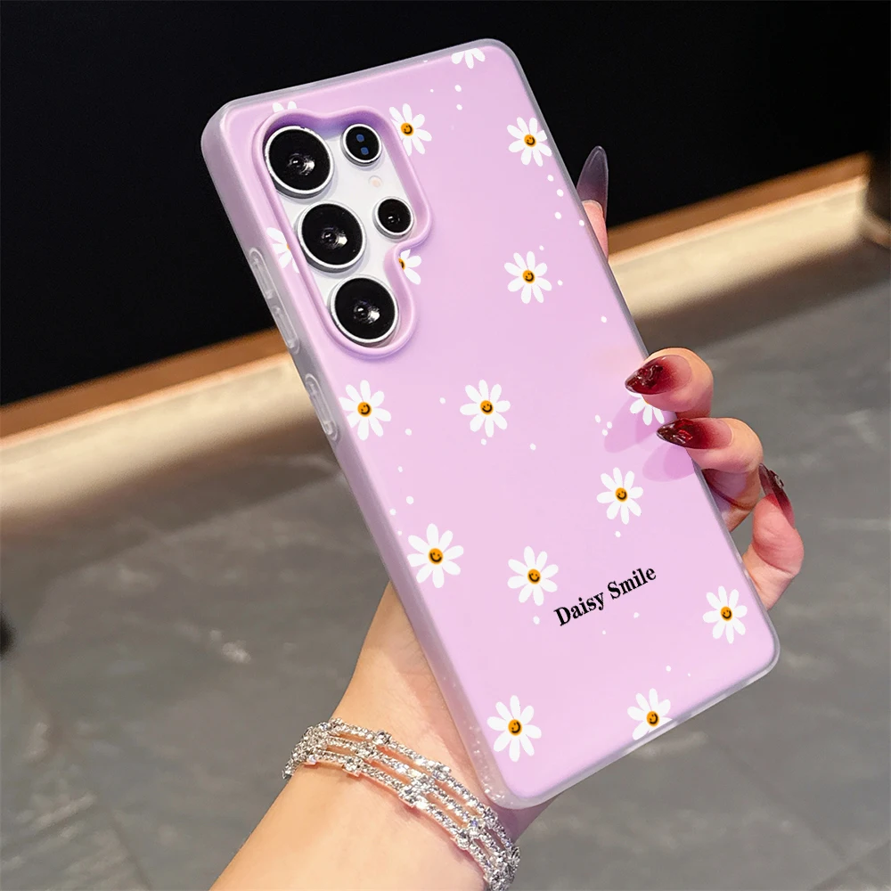 Für Xiaomi Redmi Note 10 14 13 12 Pro Plus 5G 11 Hülle Gänseblümchen Blumen Bonbonfarben Hüllen Für Redmi 12 13C 14C Stoßfeste Abdeckung – Detail 9