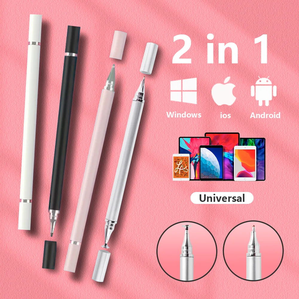 Universal Touch Pen For Phone Stylus Pen For Android Touch Screen Tablet Pen For Lenovo iPad iphone Xiaomi Samsung Apple Pencil