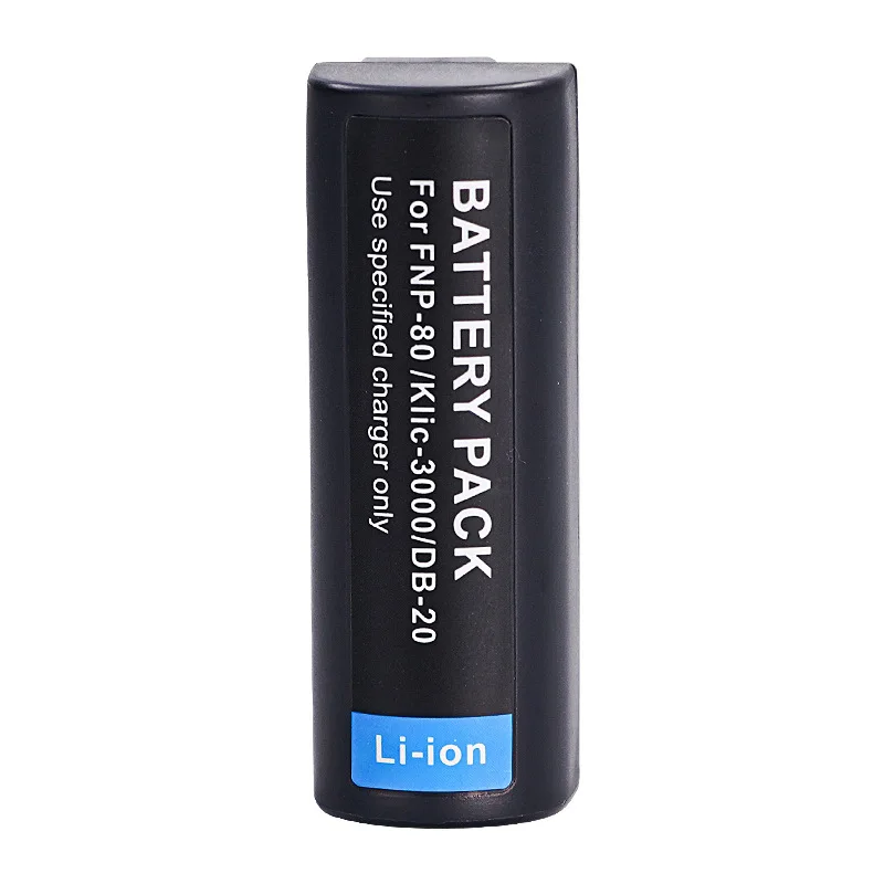 Baterai 3.7V 1600MAH FNP80 NP80 untuk Baterai Kamera Fujifilm FNP-80 X6800 X4900 X6900 X4800 DB-20