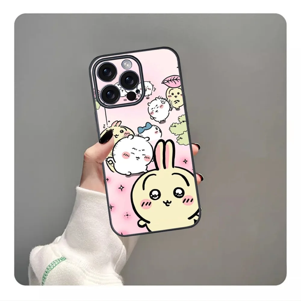 Kawaii Cartoon Chikawa Soft Phone Case For iPhone 16 15 14 13 12 11 PRO MAX PLUS Mini TPU Soft to Skin-friendly case