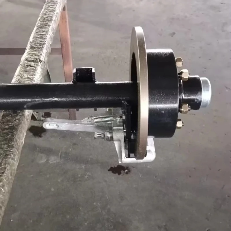 Calliper Assy 3500lbs Max Payload Trailer-Direct SaleFactory Direct New Steel Black Painted Disc Brake Axle with