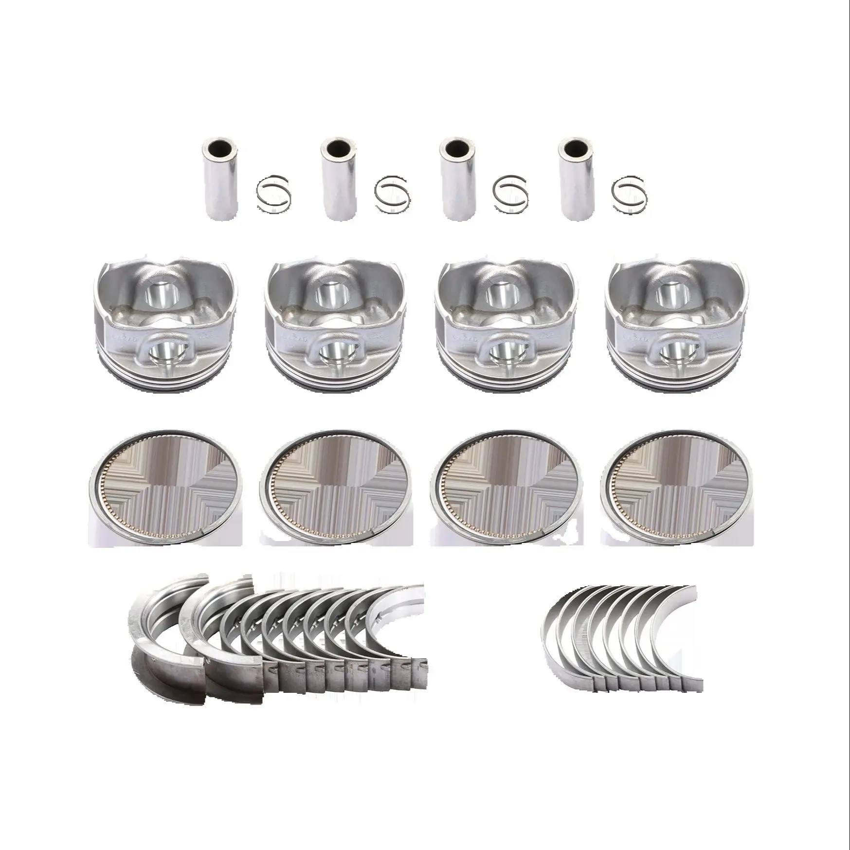 Rod Piston Bearing and Ring Kit FOR Chevrolet Cruze 2011-2015 1.4L Engine Overhaul