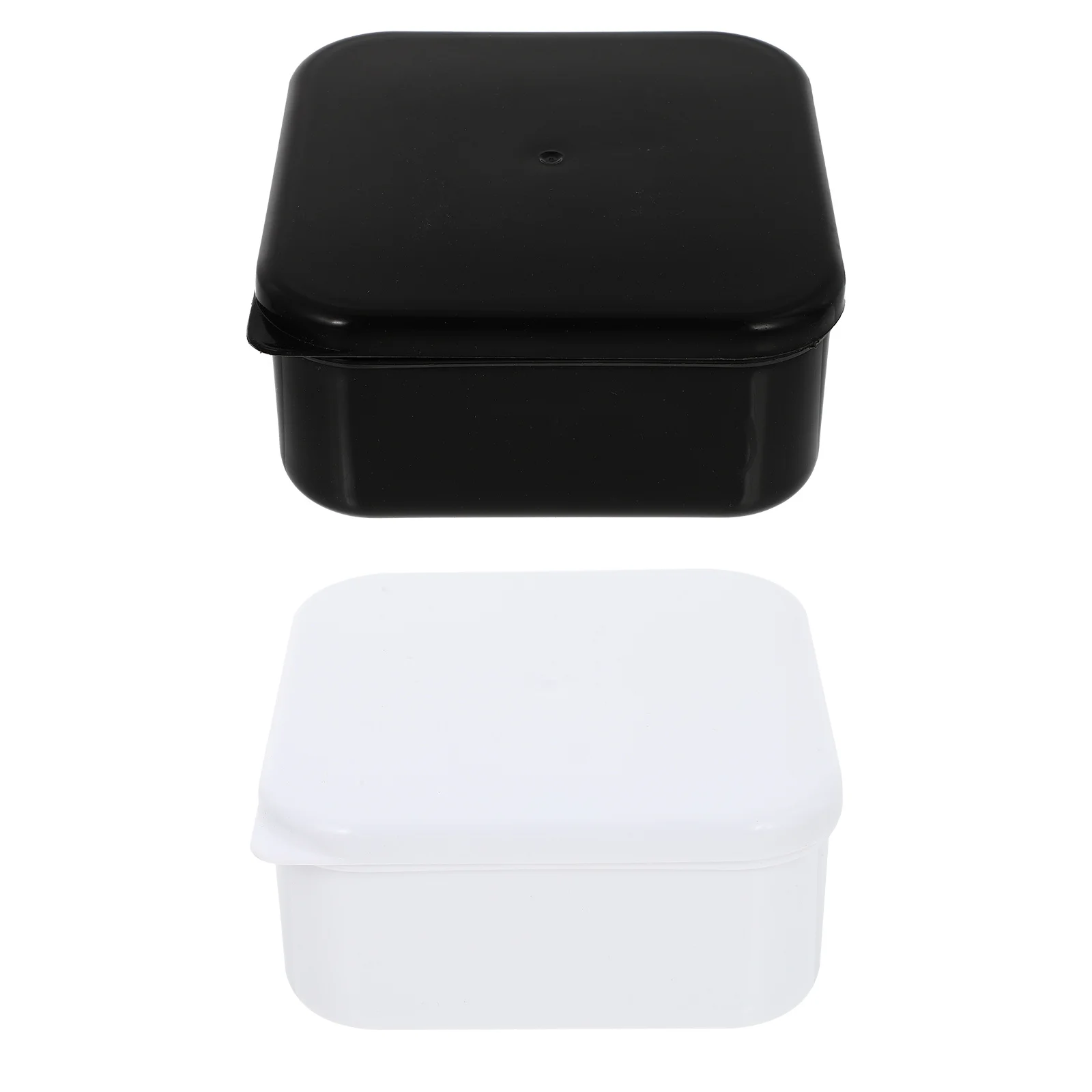 

2pcs Go Chess Piece Storage Boxes Plastic Chess Jars Empty Pieces Containers Small Boxes For Students Portable Sturdy