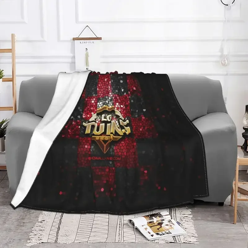 Lg Twins Baseball Team Sport Lover Blankets Fleece Print Multifunction Lightweight Thin Throw Blankets for Home Office Quilt