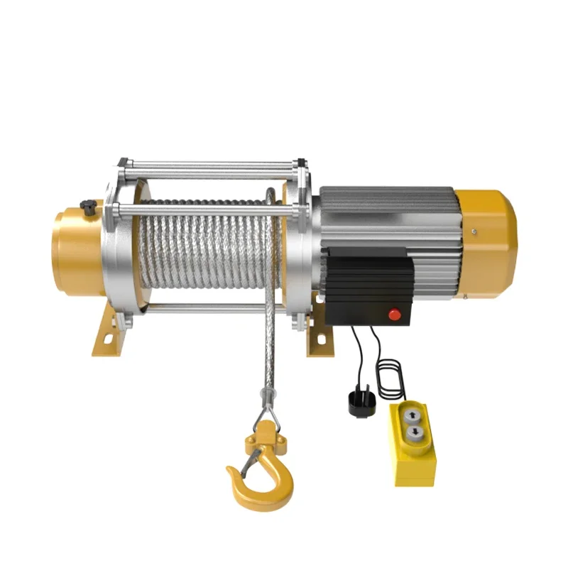 Hoisting hoist 220V lifting small crane 1/1.5/2 ton aluminum shell site.