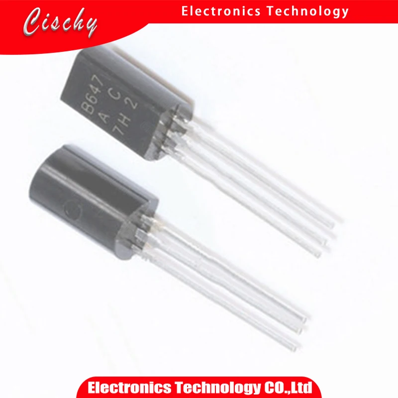 50pcs 2SD667AC + 2SB647AC TO-92L 2SD667 2SB647 D667AC B647AC D667 B647 Transistor Epitaxial