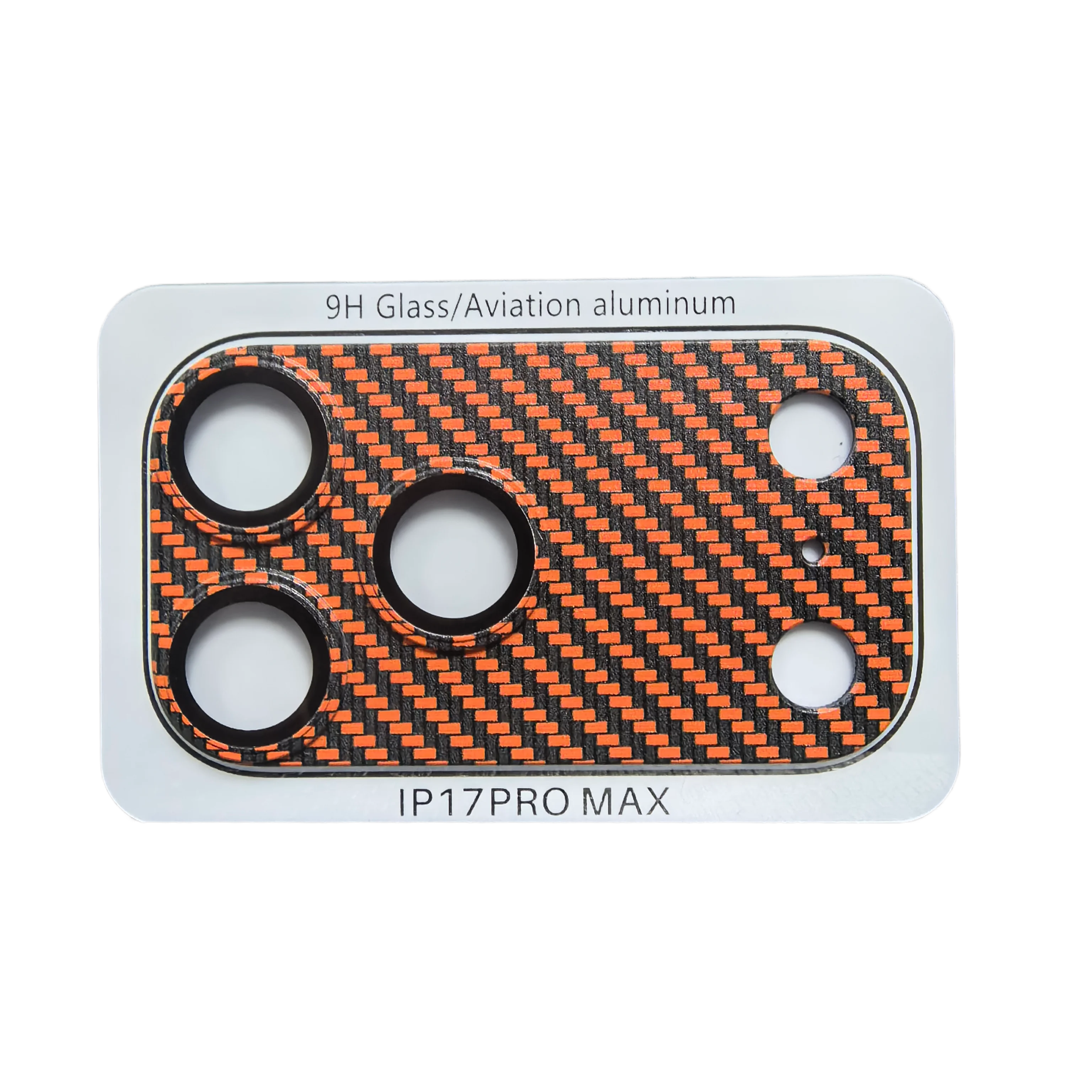 3D Aluminum Alloy Armor Camera Lens Protector for IPhone 17 Pro Max 17 Pro Kevlar Carbon Fiber Lens Film Cap Protection Case