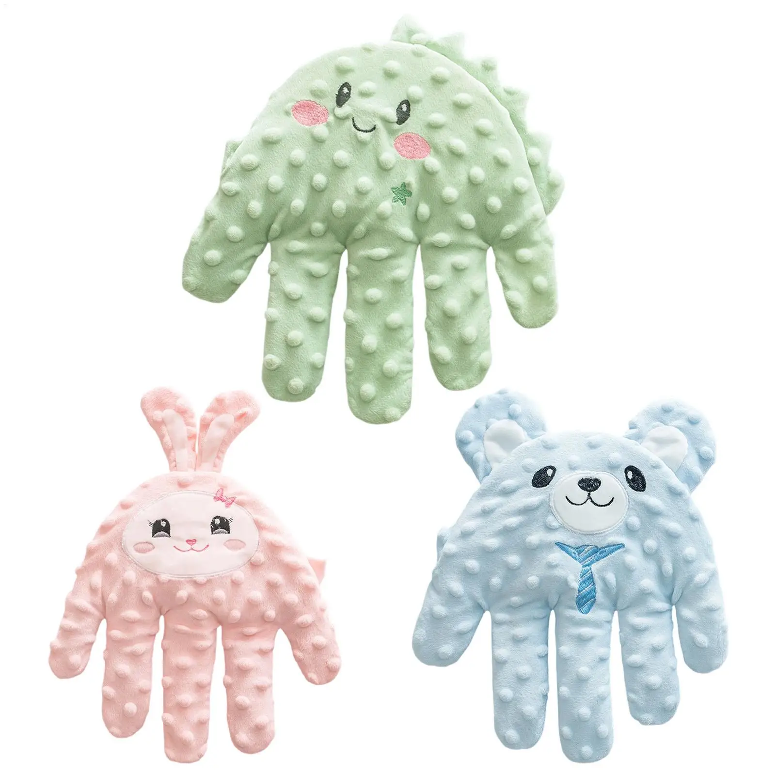 Novo bebê calmante palma dormir acariciando boneca elétrica mão travesseiro startle prevenção sleep aid companheiro brinquedos calmantes