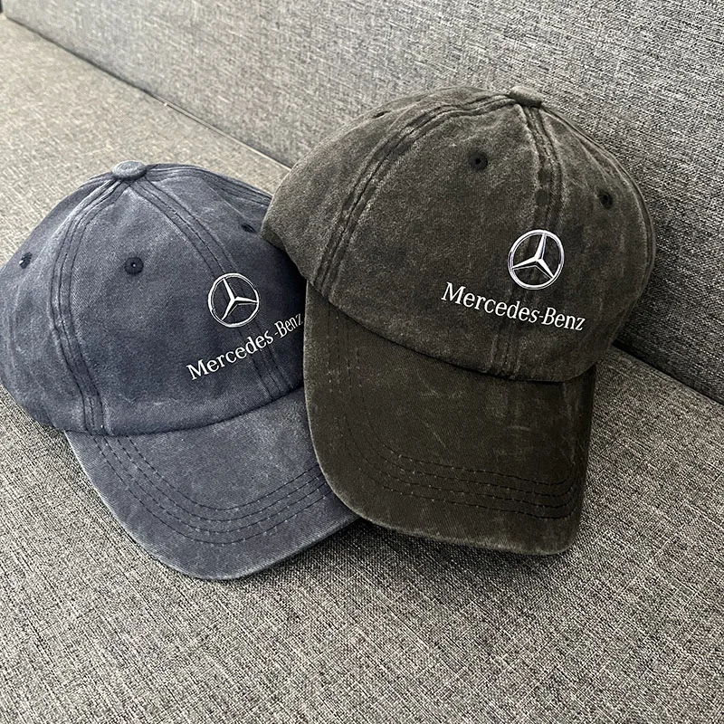 

For Mercedes Benz W204 W205 W211 Amg W212 W213 W210 W177 GLA Outdoor Sports Hat Embroidered Baseball Cap Unisex Summer Sun Hat