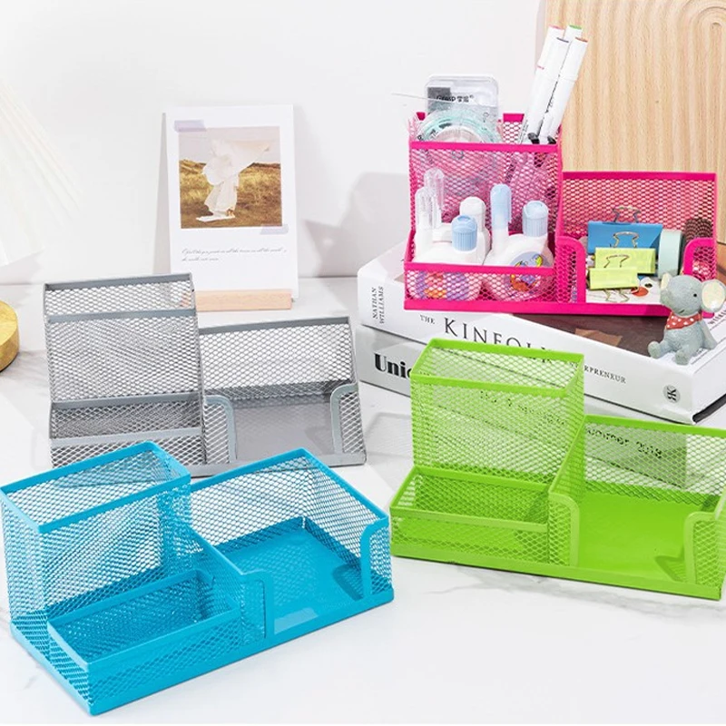 

Многофункциональный держатель для ручек, настольный органайзер, коробка для хранения канцелярских принадлежностей, офисный декор, подставка для ручек, офисные и канцелярские принадлежности