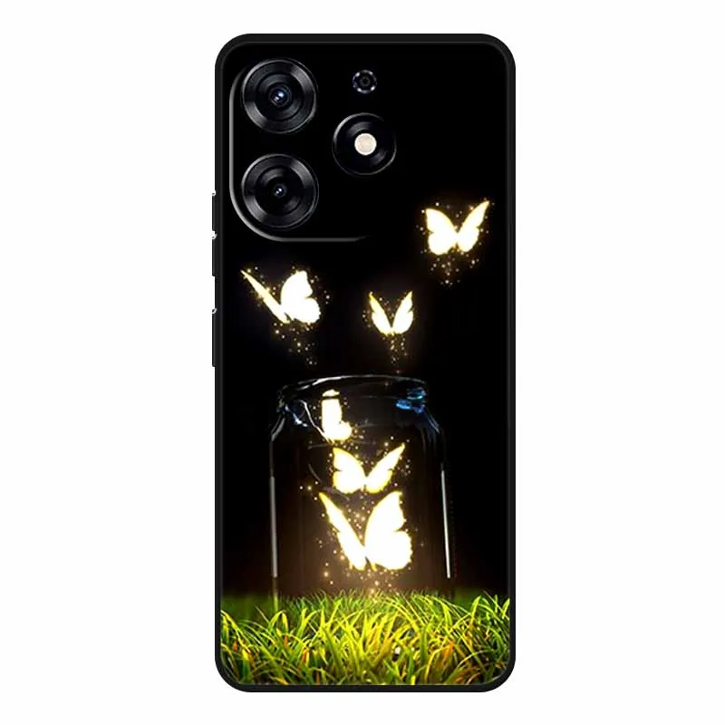 For Infinix Smart 8 Plus Case Wolf Lion Soft Silicone TPU Back Cover Phone Cases For Infinix Smart 8+ Smart8 Plus X6526 Fundas