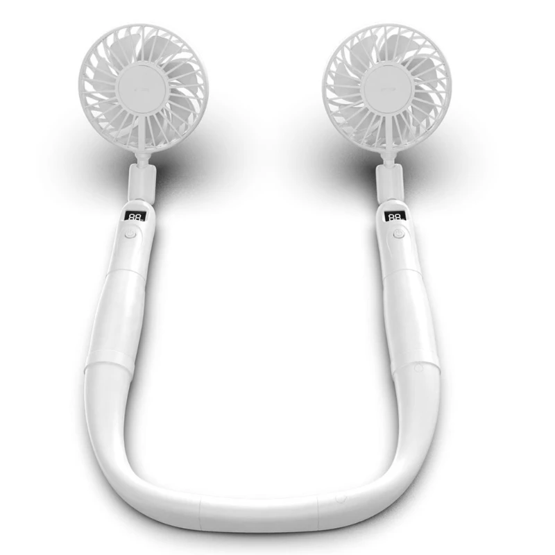 Quạt Cổ Rảnh Tay Sạc Mini Cá Nhân USB Quạt Cầm Tay Có Thể Điều Chỉnh Quạt Dropshipping