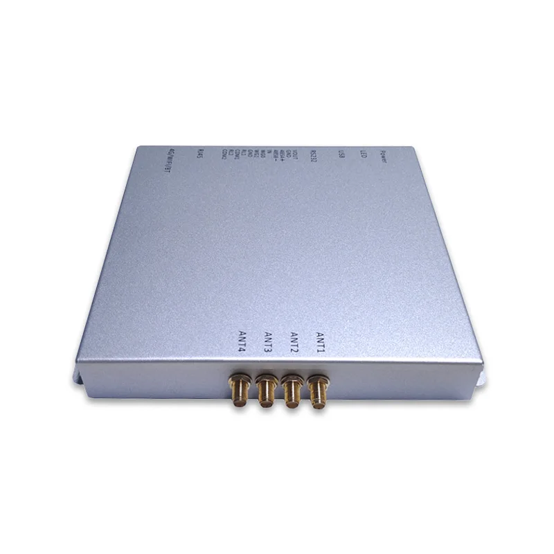 Impinj E710 chip RS232 GPIO USB RJ45 WiFi 4G POE Long Range 4 port uhf RFID Fixed Reader Support Multi-language Development