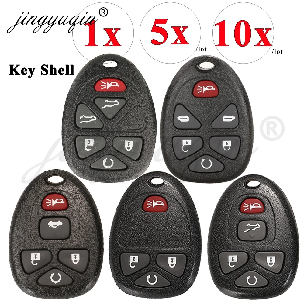 Remote Keyless Car Key Shell Case for Buick Chevrolet Suburban Tahoe Silverado Captiva Cadillac GMC Saturn Yukon Acadia Suzuki