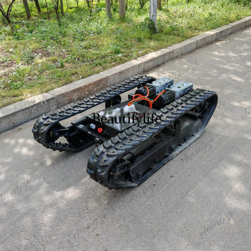 

A81 crawler chassis, high and low adjustable construction machinery chassis All-terrain crawler chassis assembly
