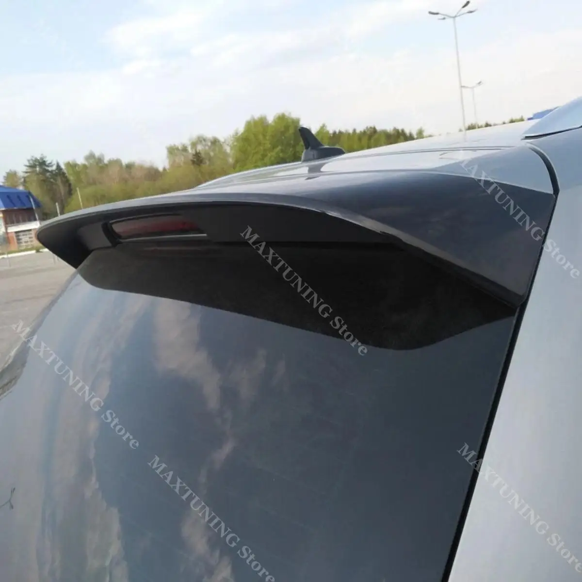 

Rear Spoiler Caps For Volkswagen Tiguan MK2 TSI TDI 2017-2023 Car Trunk Roof Top Wing Splitter Upgrade R-Line Body Kits Tuning