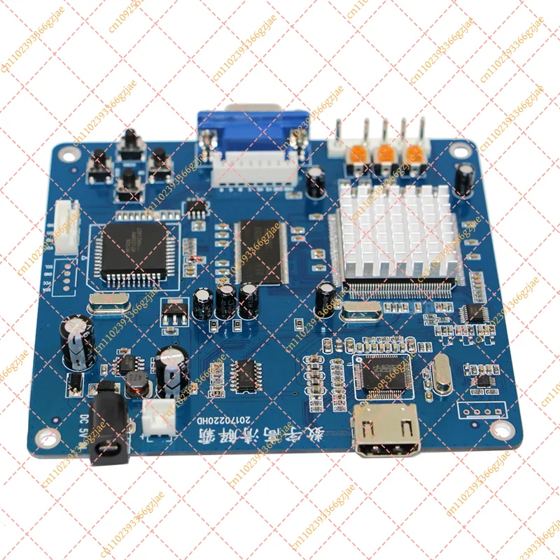 Quality HD Jieba VGA/RBGS SG-VC9900 Game Conversion Board Low Solution To High Solution