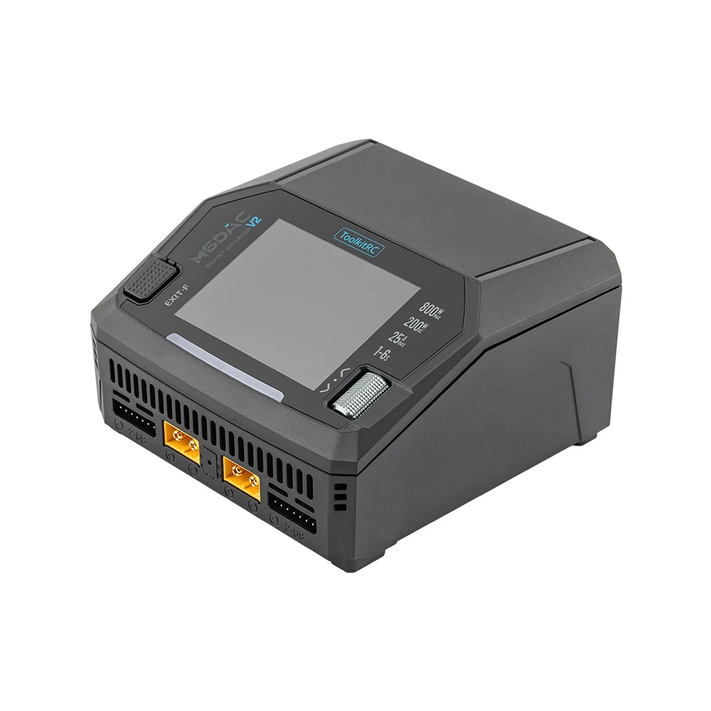 ToolkitRC M6DAC V2/PRO Ladegerät Intelligente Ausgleichsspannung AC300W 200W DC800W Lithium-Batterie 1-6S FPV Spielzeugmodell Auto Zubehör – Detail 17