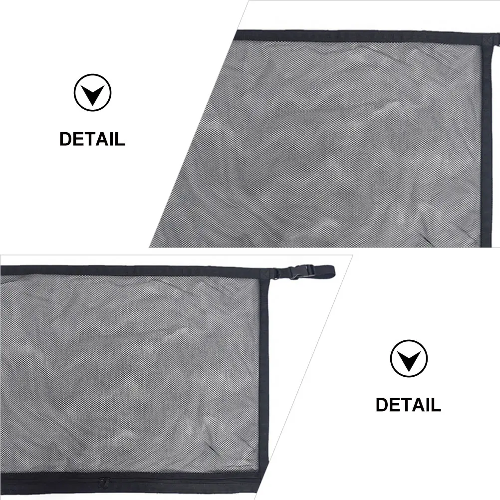 

Storage Mesh Organizer Car Net Bag Interior Roof Rhinestones Auto Hanging Pouch