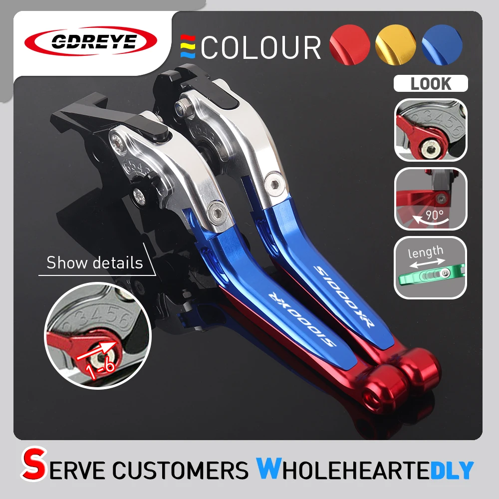 

For BMW S1000XR S1000 XR 2015 2016 2017 S1000XR Motorcycle S1000 XR Clutch Brake Lever Extendable Adjustable Handle Grips