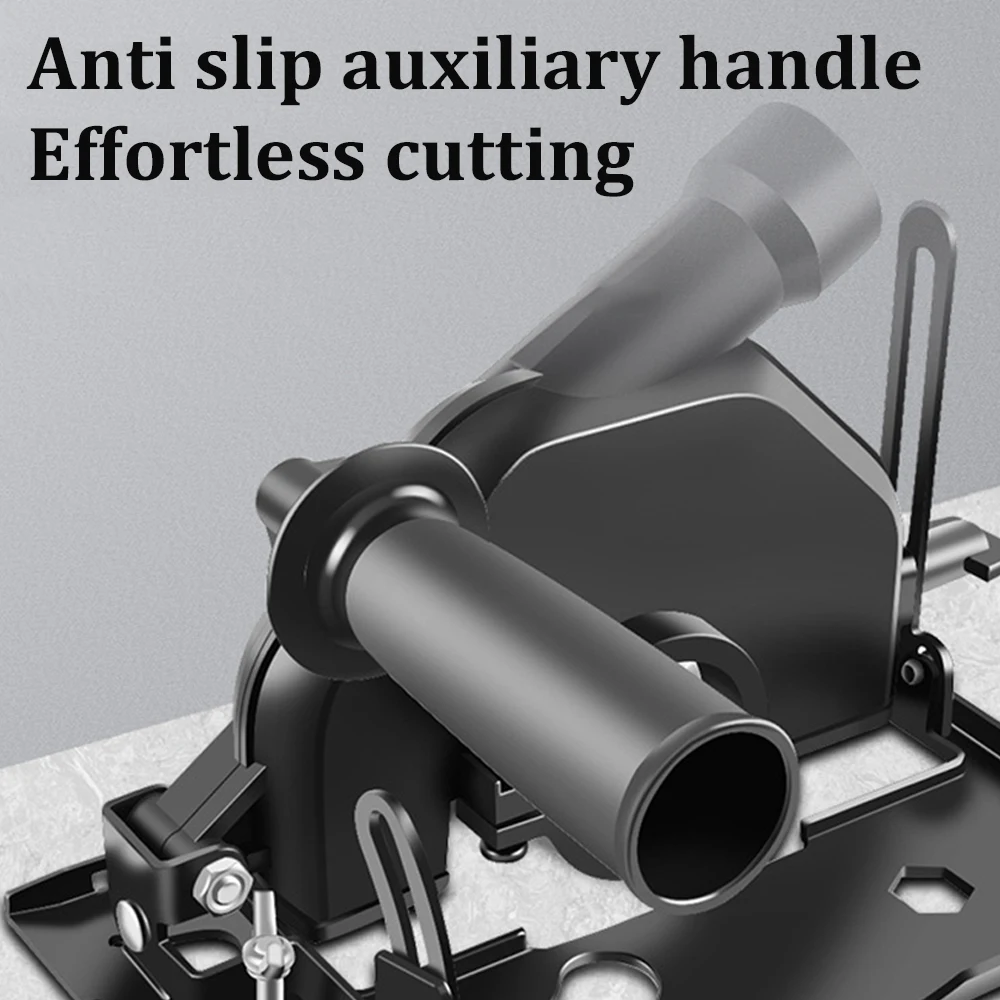 Angle Grinder Bracket Adjustable Converter Cutting Base Bracket Grinder Bracket  Woodworking Tool Table With Guide Ruler